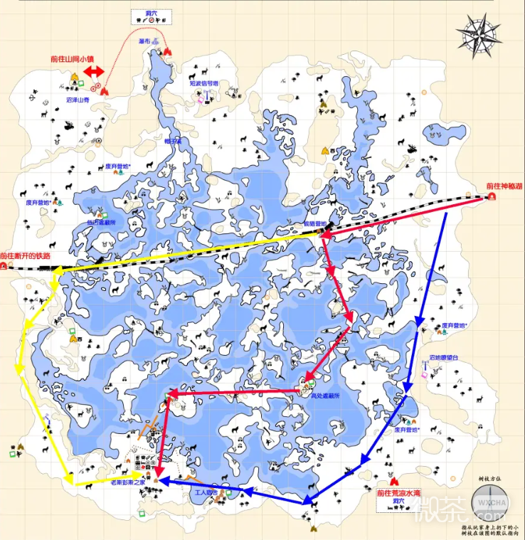 漫漫长夜孤寂沼地锻造路线位置一览图3