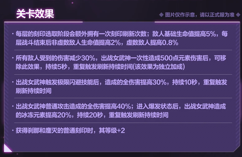 崩坏三7.4往世乐土关卡效果介绍 7.4往世乐土关卡效果改动一览图1