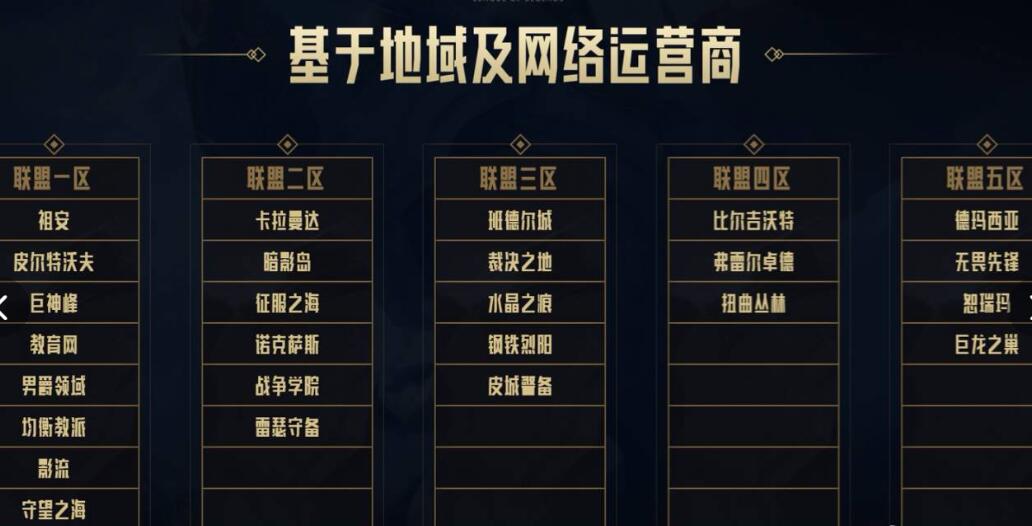 lol跨区匹配上线时间介绍图1