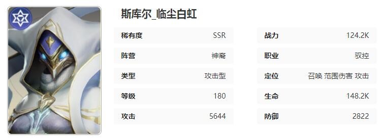 星际52区斯库尔怎么样 斯库尔角色技能属性介绍图1