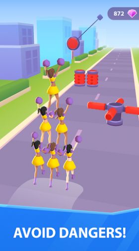 Cheerleader Run 3D手机版图1