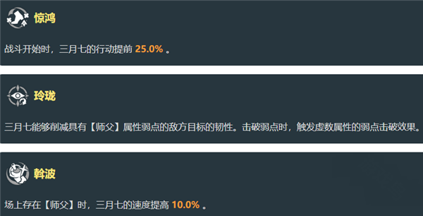崩坏星穹铁道巡猎三月七技能是什么 崩坏星穹铁道巡猎三月七技能介绍图6