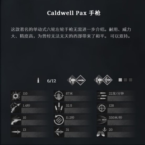 猎杀对决caldwellPax手枪好用吗 猎杀：对决caldwellPax手枪作用分享图2