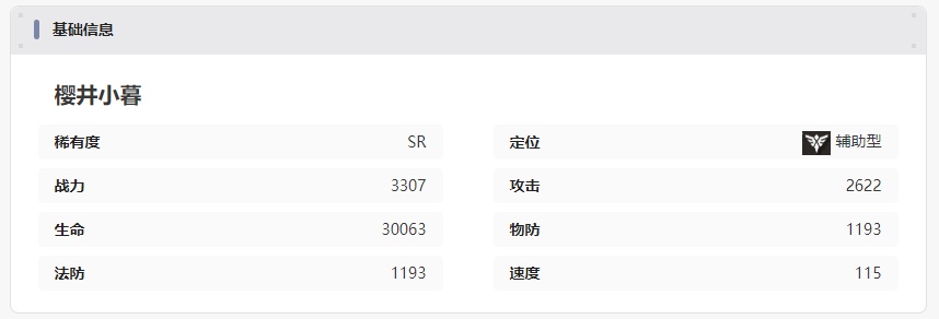 龙族卡塞尔之门樱井小暮技能是什么 龙族卡塞尔之门樱井小暮技能介绍图4