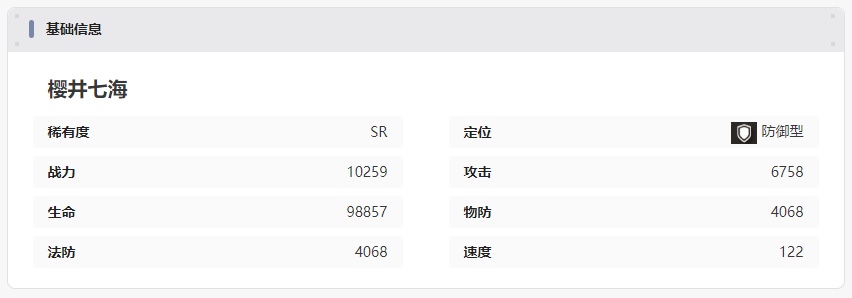 龙族卡塞尔之门樱井七海技能是什么 龙族卡塞尔之门樱井七海技能介绍图4