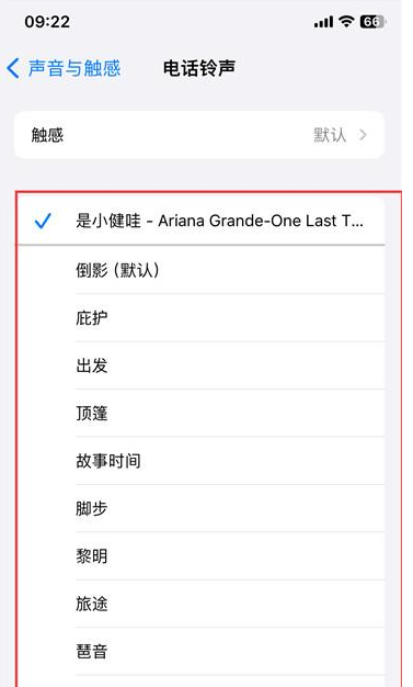 iphone15pro怎么设置电话铃声 苹果15pro更换铃声步骤一览图3