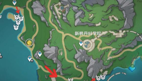 原神原海异种采集路线图是什么 原海异种采集路线图一览图3