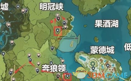 原神丘丘人面具怎么速刷 丘丘人面具速刷路线一览图2