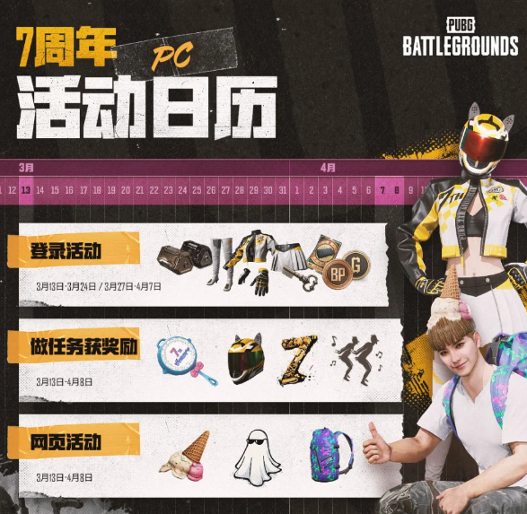 pubg七周年活动开始时间介绍图2