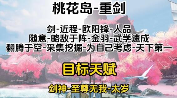 射雕全门派职业天赋推荐 不同门派天赋选择攻略图1