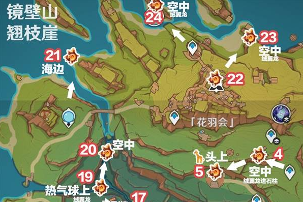 原神5.2新增火神瞳全收集攻略图1